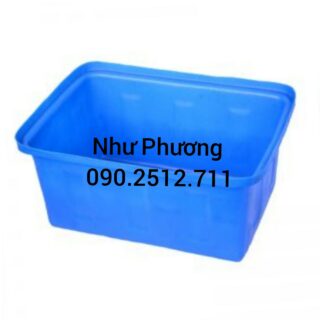 Thùng Nhựa Chữ Nhật 30L Thùng đựng nước